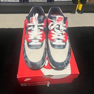 Atmos x Nike Air Max 90 QS 'Bleached Denim' sz 10